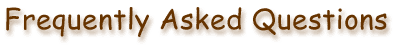 Frequently Asked Questions
